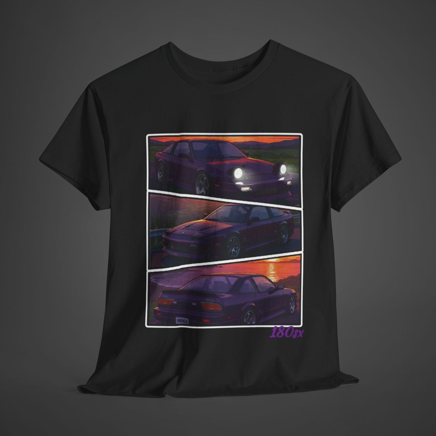 180sx Sunset Comic Design - Vintage Streetwear