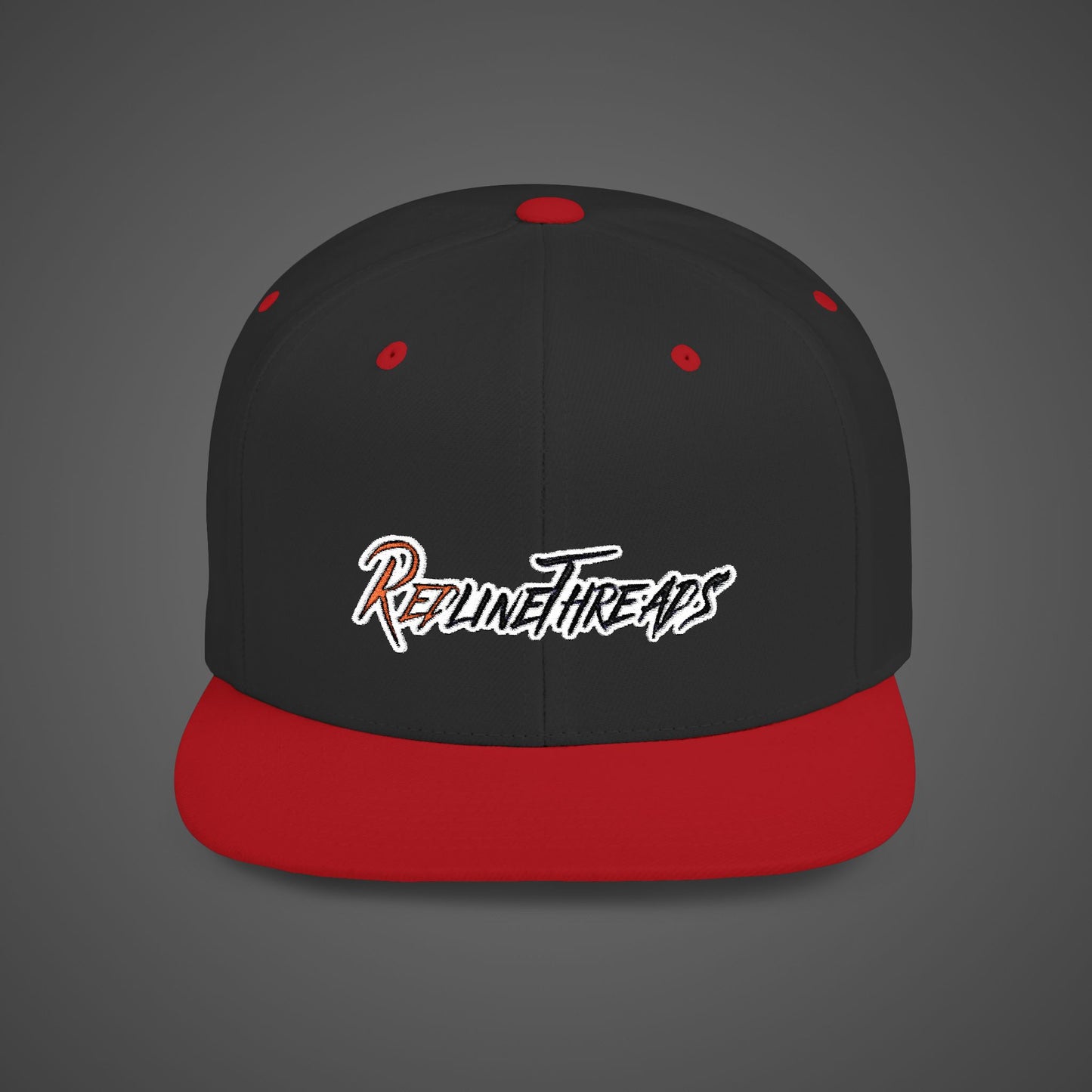 Redline Threads - Flat Bill Snapback Hat