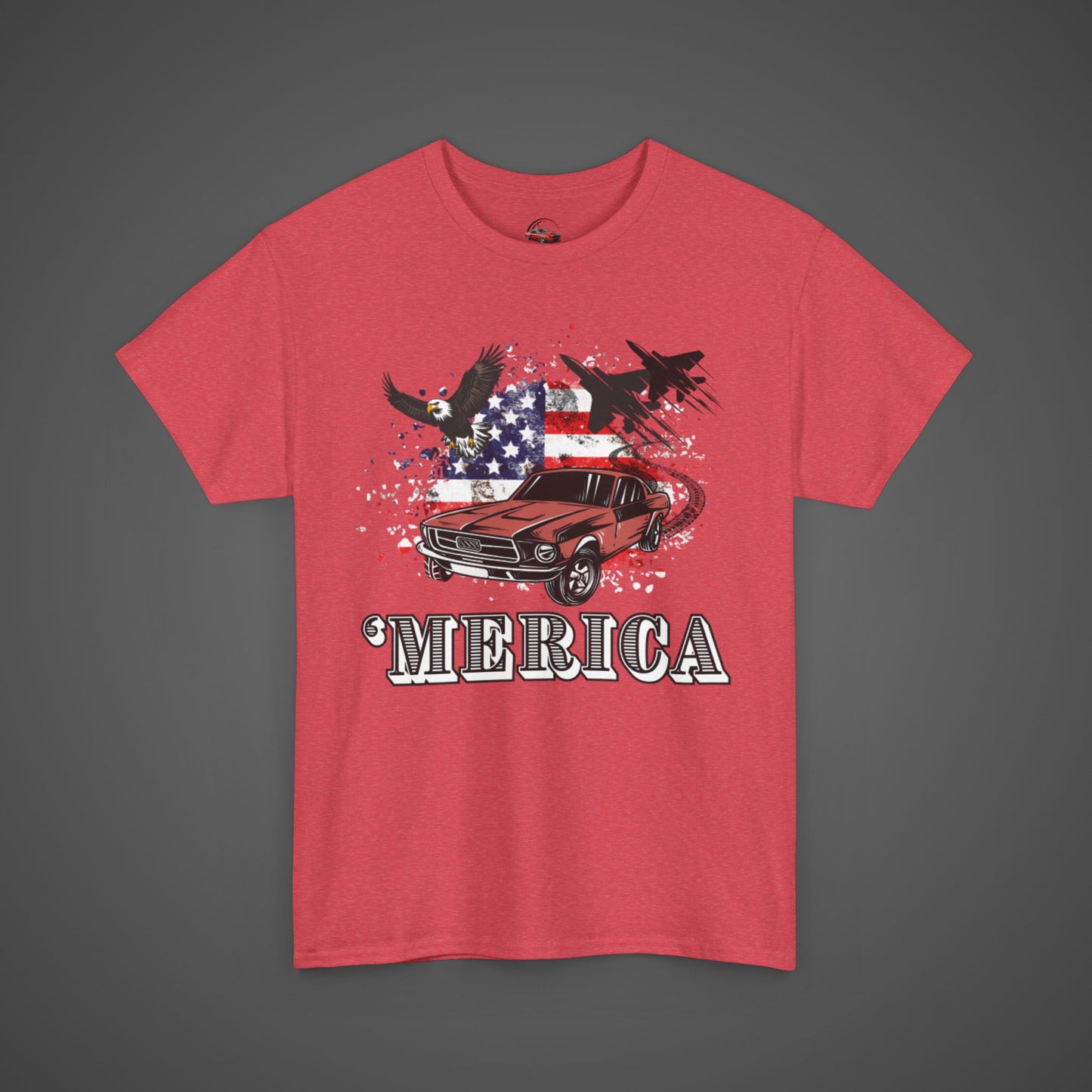 'MERICA - Patriotism Enthusiast Tee