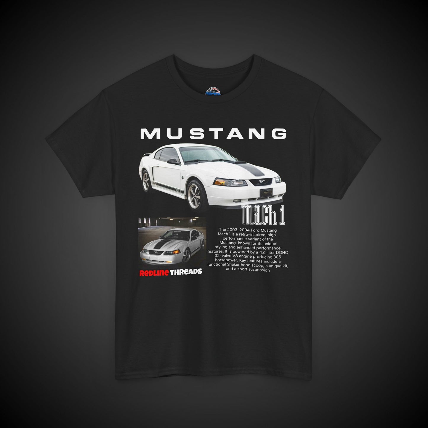 Mustang Mach 1 Graphic Tee - Street Icons