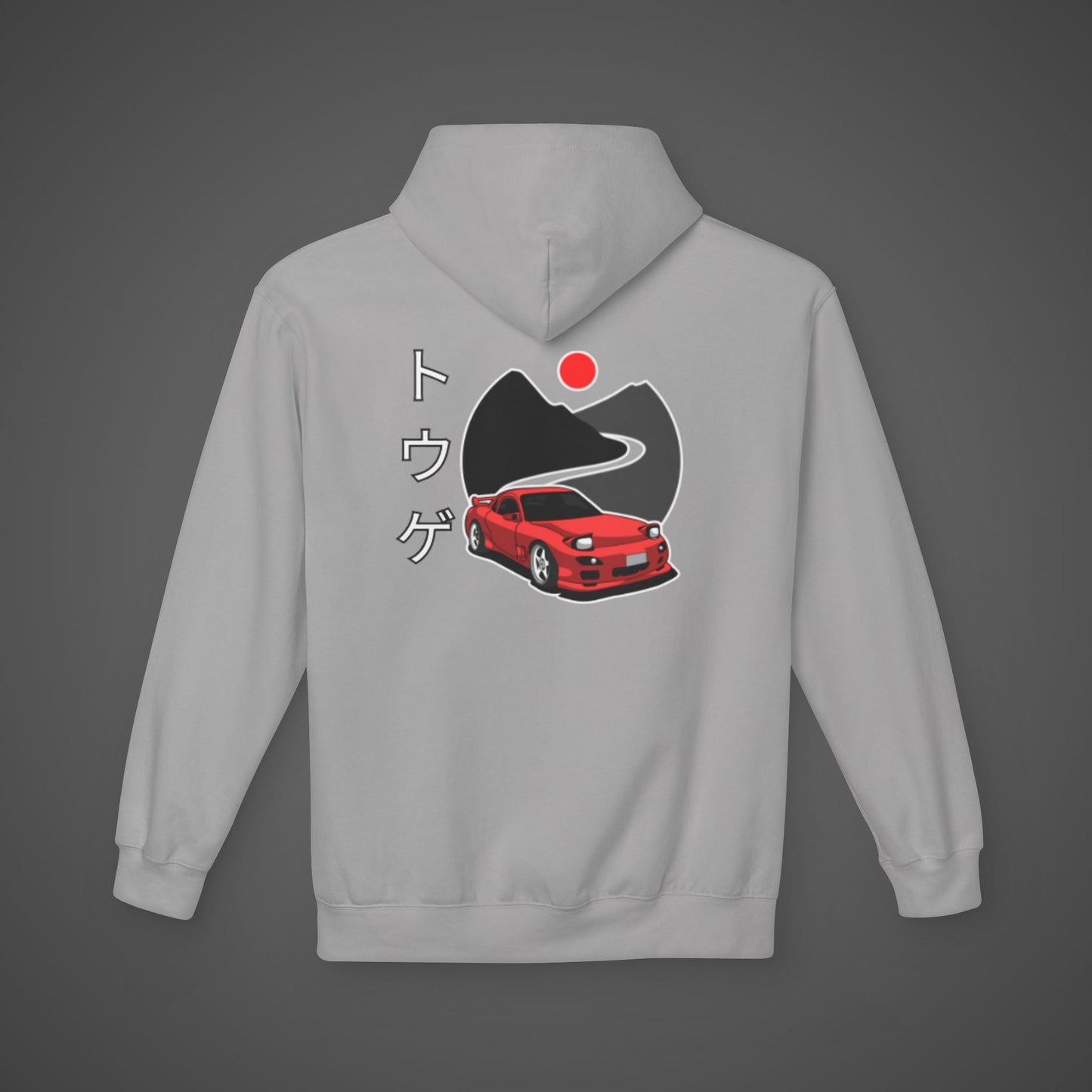 Touge Rx-7 Fleece Hoodie - Streetwear