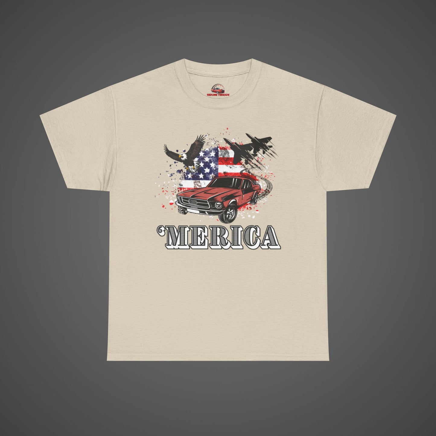 'MERICA - Patriotism Enthusiast Tee