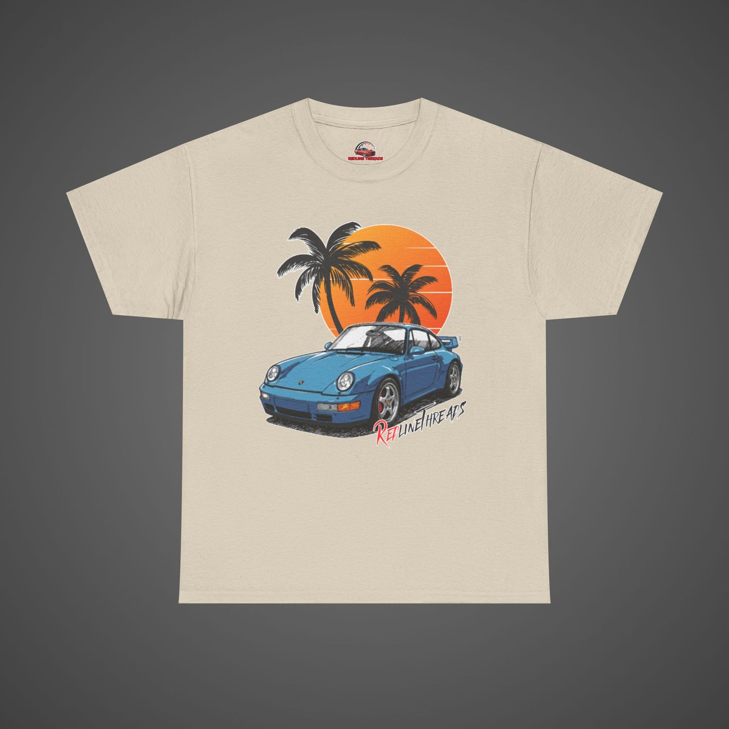 RedlineThreads Porsche Sunset Tee