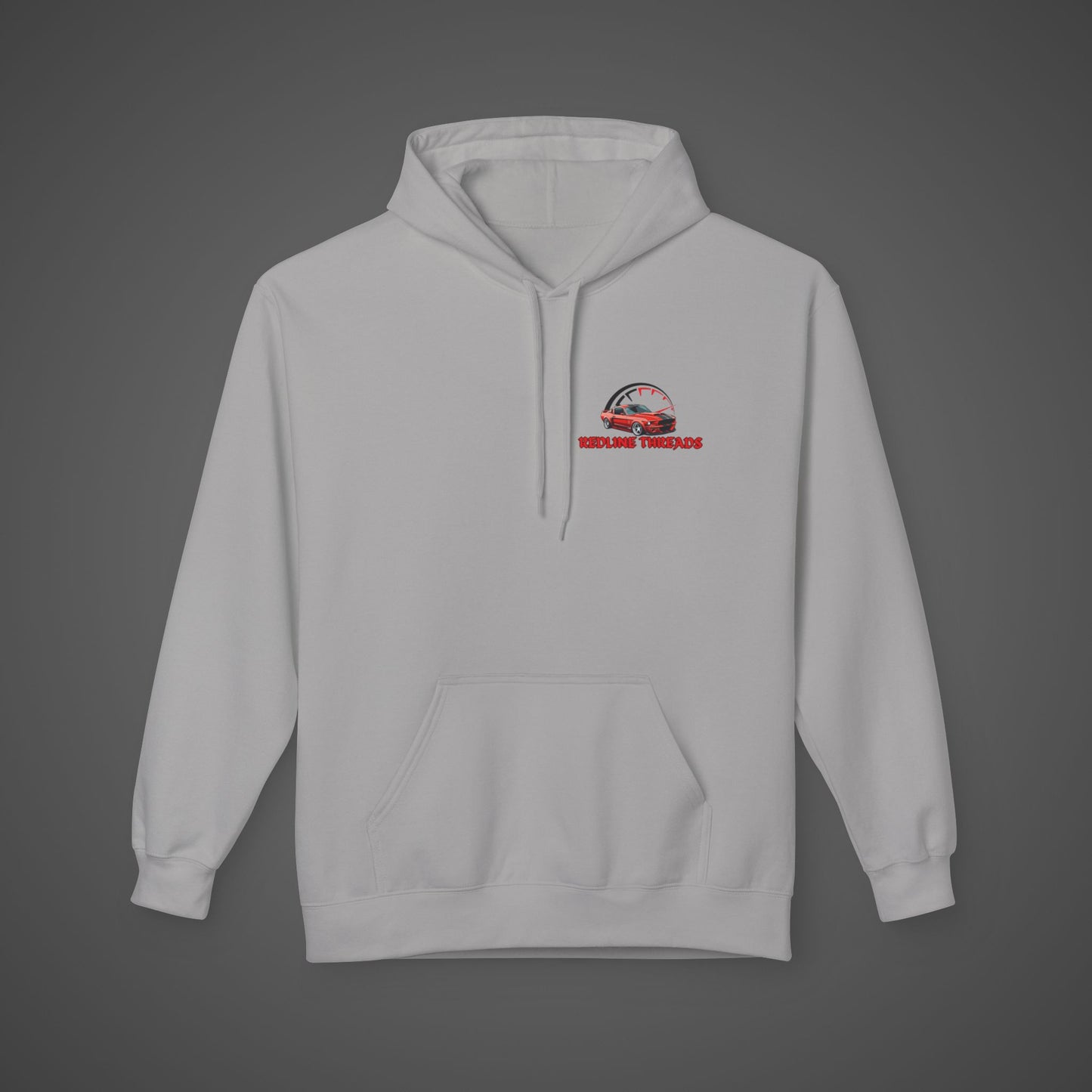 Softstyle Hoodie - 'Lowrider Paradise' with Palm Trees Design