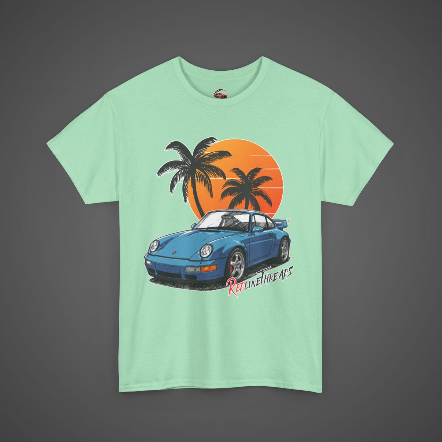 RedlineThreads Porsche Sunset Tee