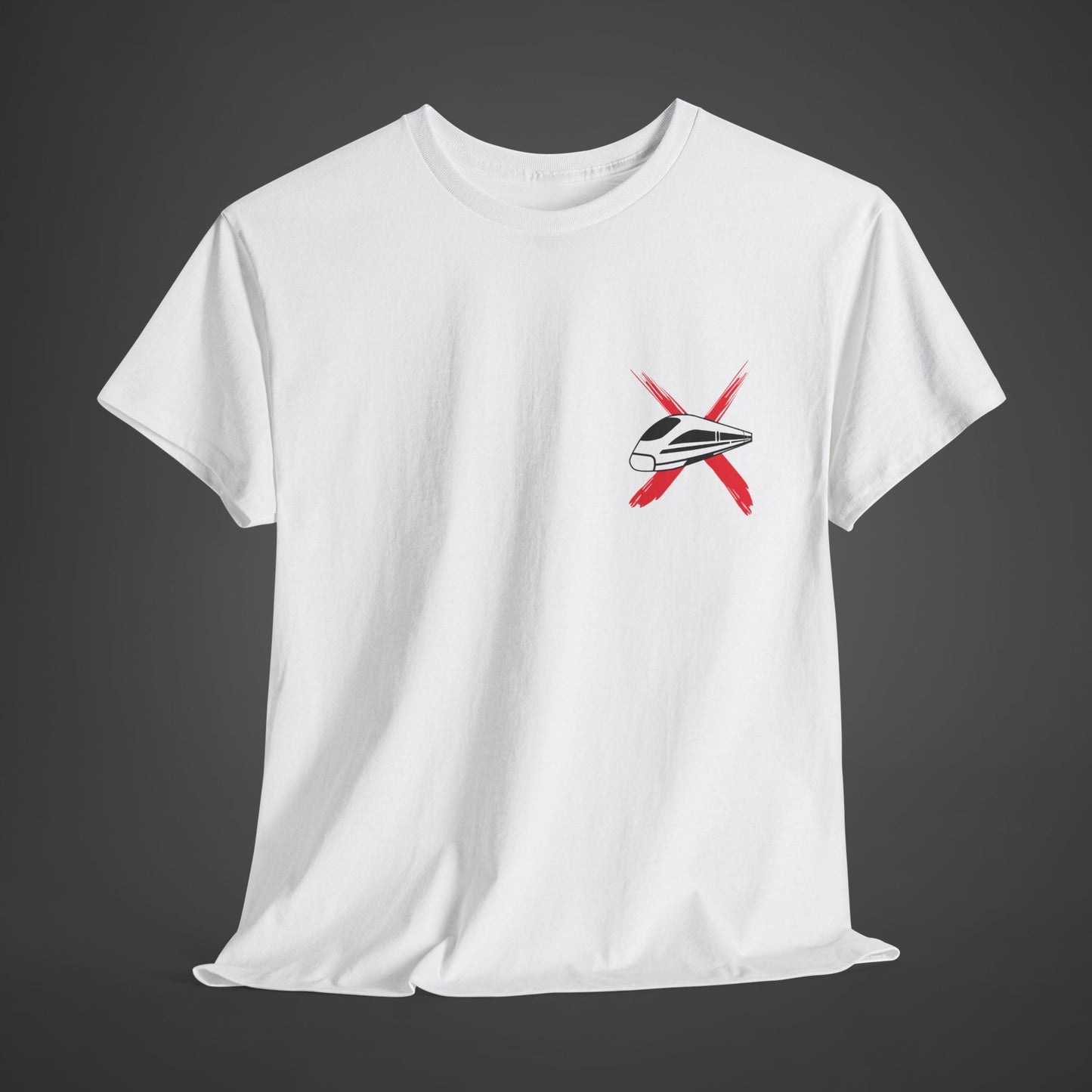 "Build a track not a rail" T-Shirt - Local Streetwear