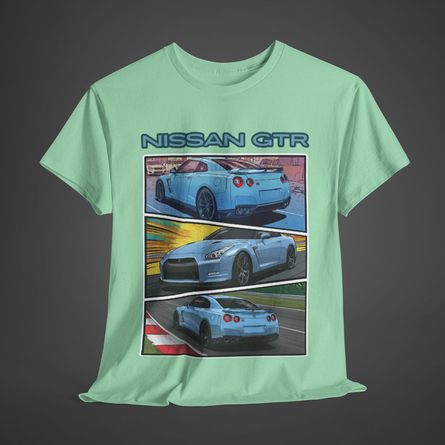 Nissan GTR Comic Tee - Vintage Streetwear