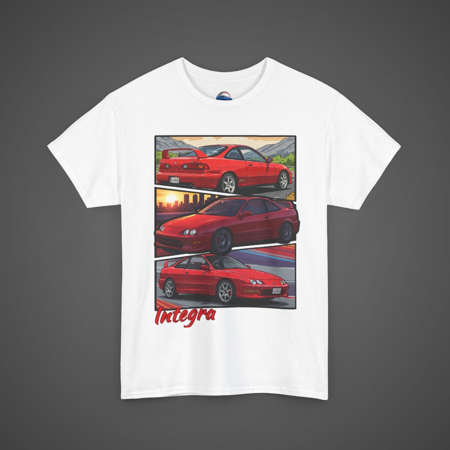 Integra Comic Panel Design - Vintage Streetwear