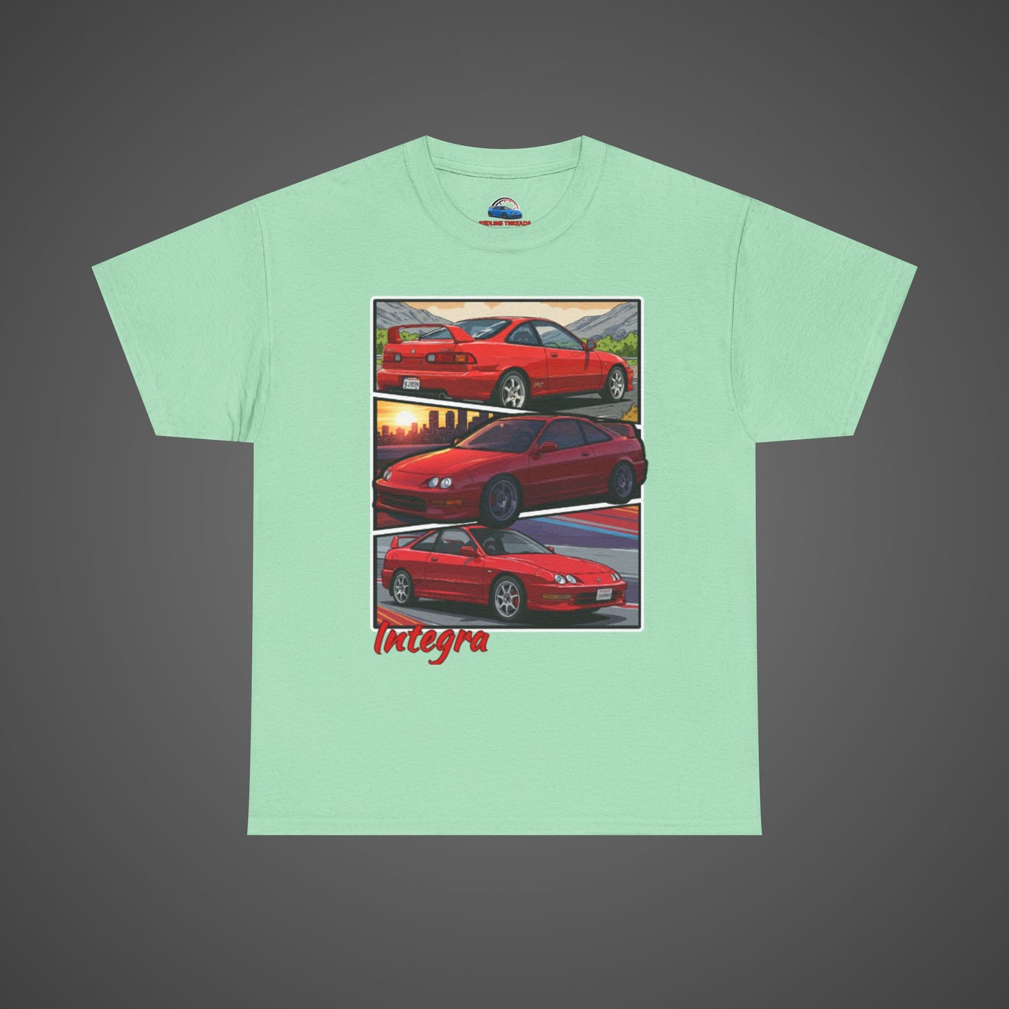 Integra Comic Panel Design - Vintage Streetwear
