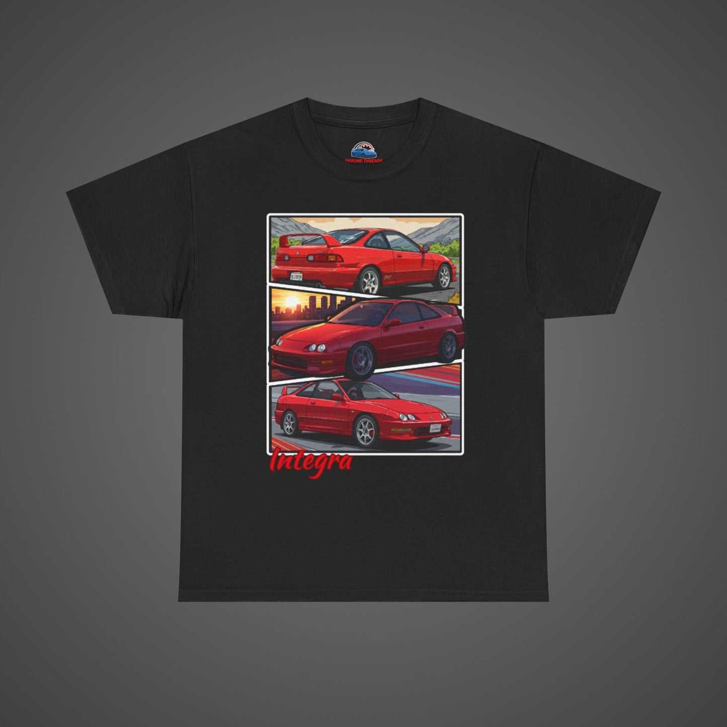 Integra Comic Panel Design - Vintage Streetwear