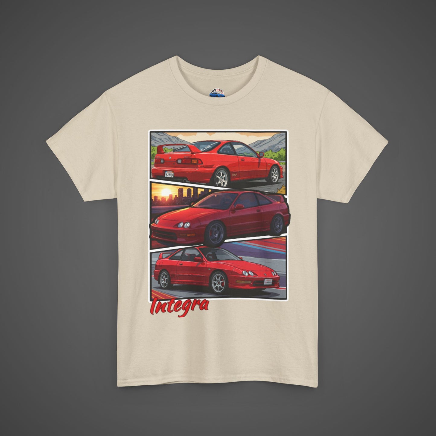 Integra Comic Panel Design - Vintage Streetwear
