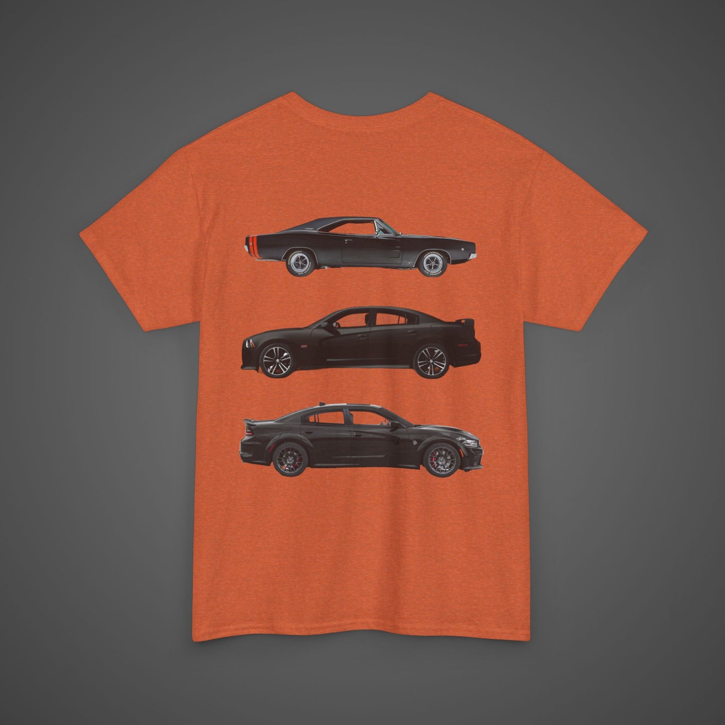 Dodge Charger Evolution Unisex Heavy Cotton Tee