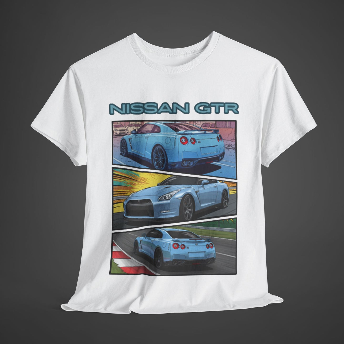 Nissan GTR Comic Tee - Vintage Streetwear