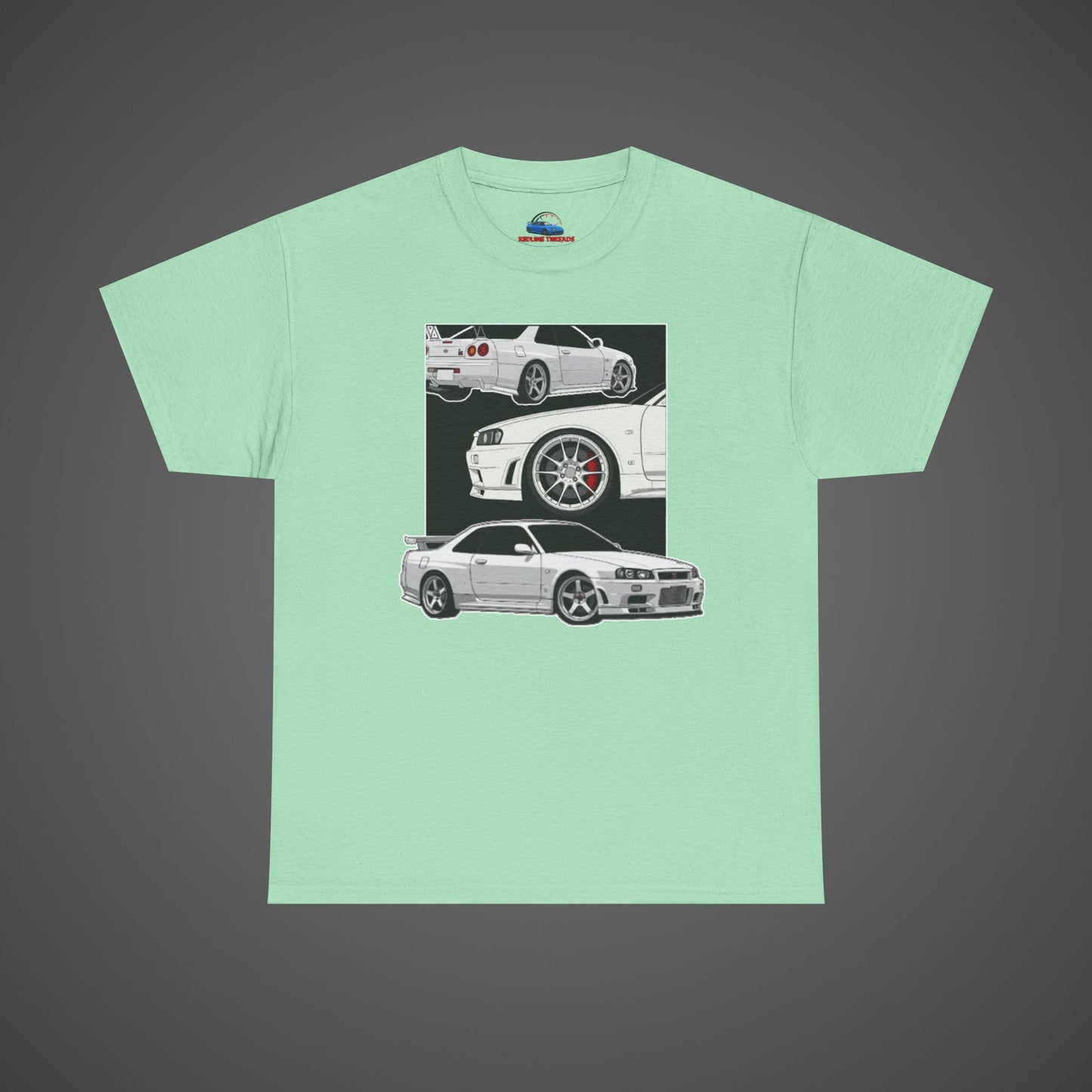 Vintage Trio Skyline R34 Design Tee