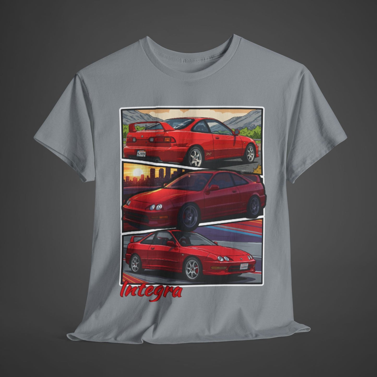Integra Comic Panel Design - Vintage Streetwear