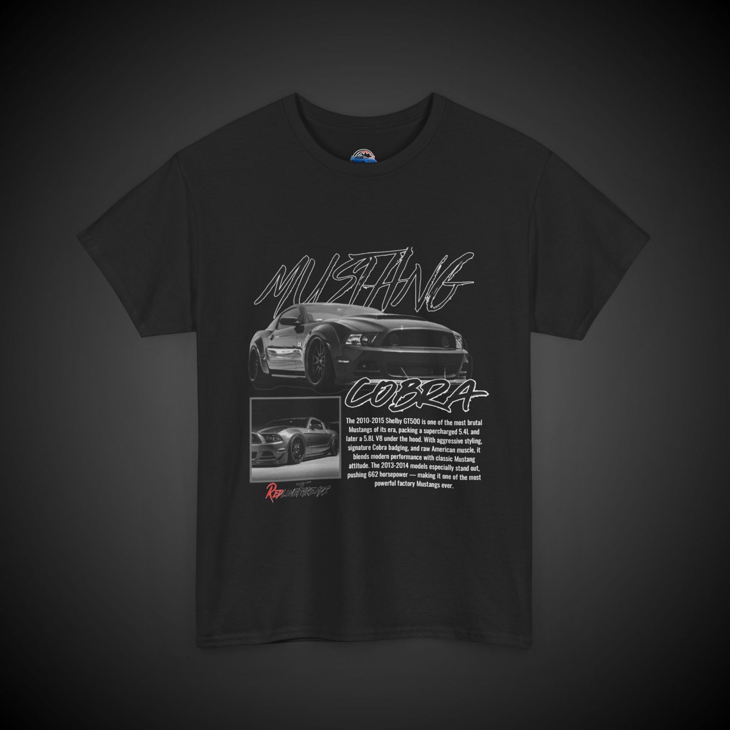 Mustang Cobra Graphic Tee - Street Icons