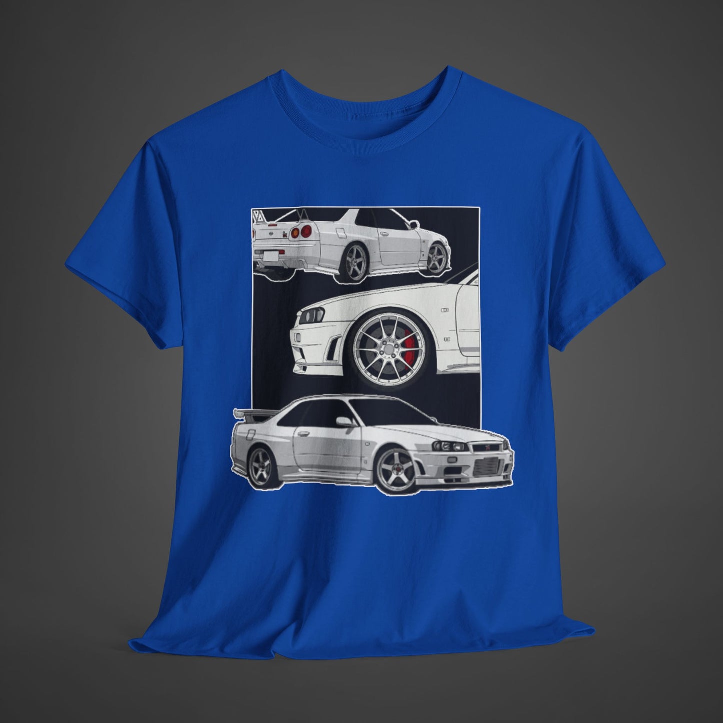 Vintage Trio Skyline R34 Design Tee