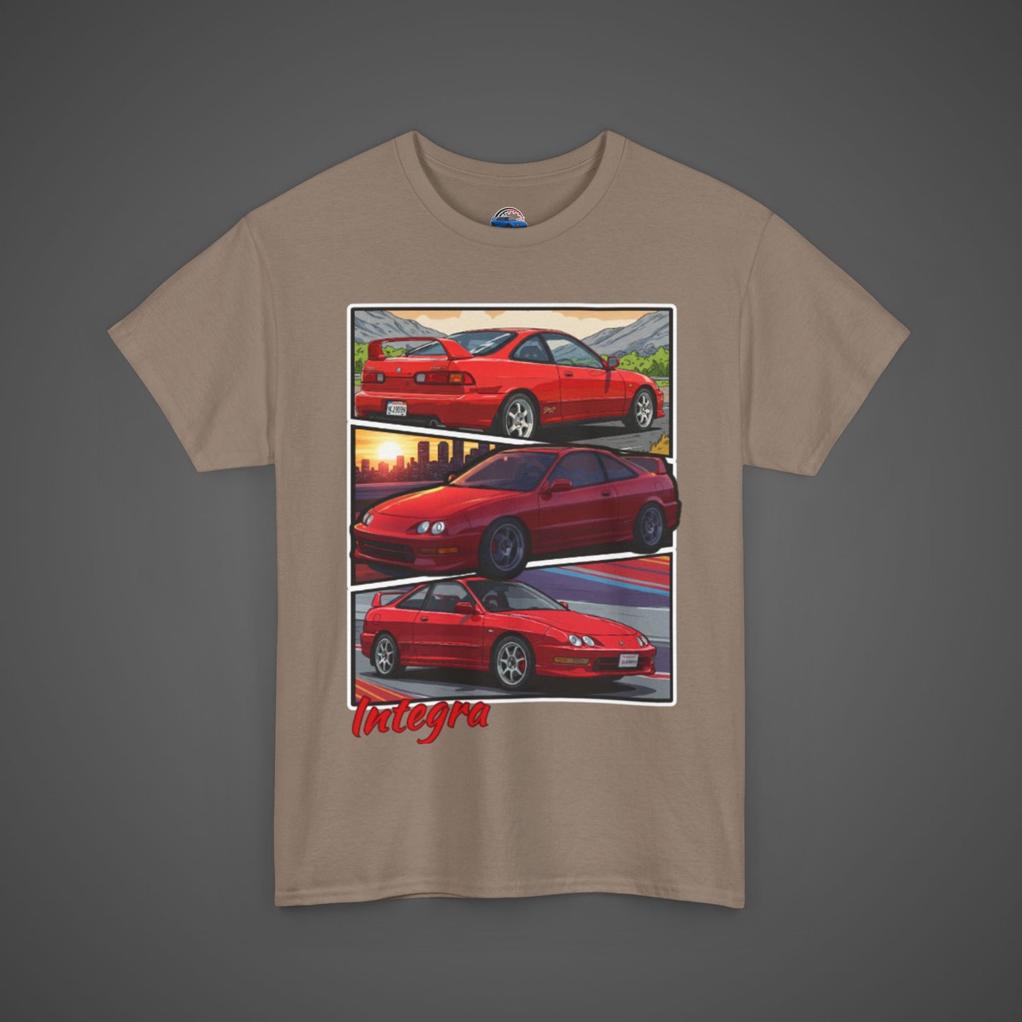 Integra Comic Panel Design - Vintage Streetwear