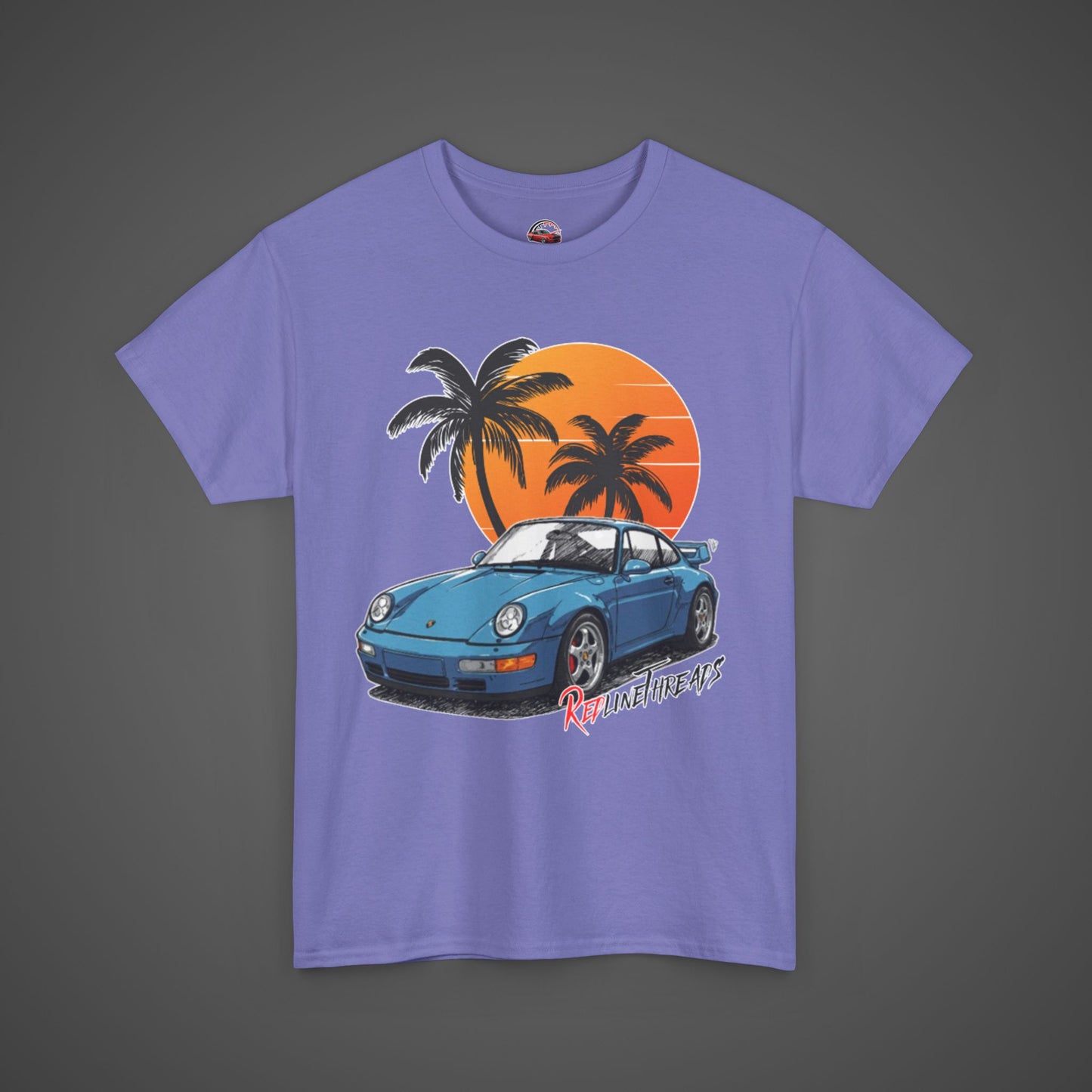 RedlineThreads Porsche Sunset Tee