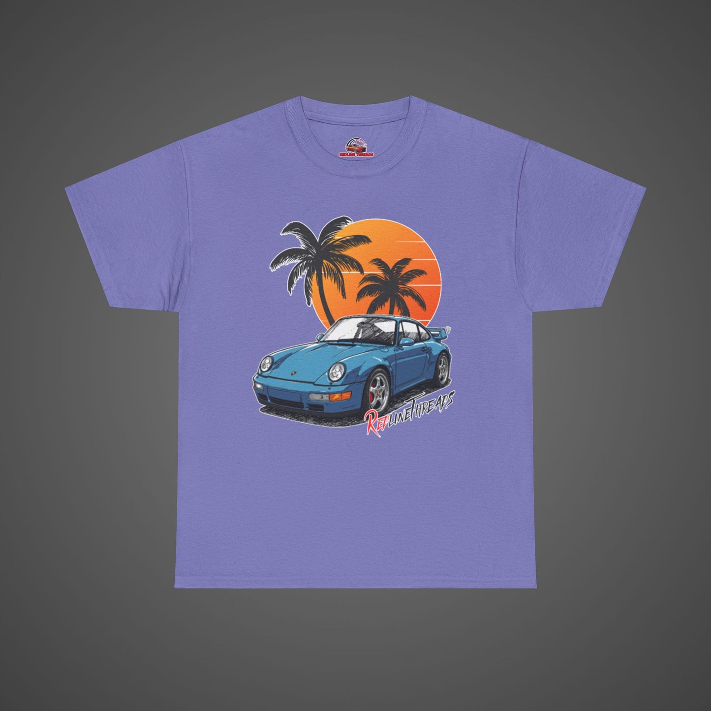 RedlineThreads Porsche Sunset Tee