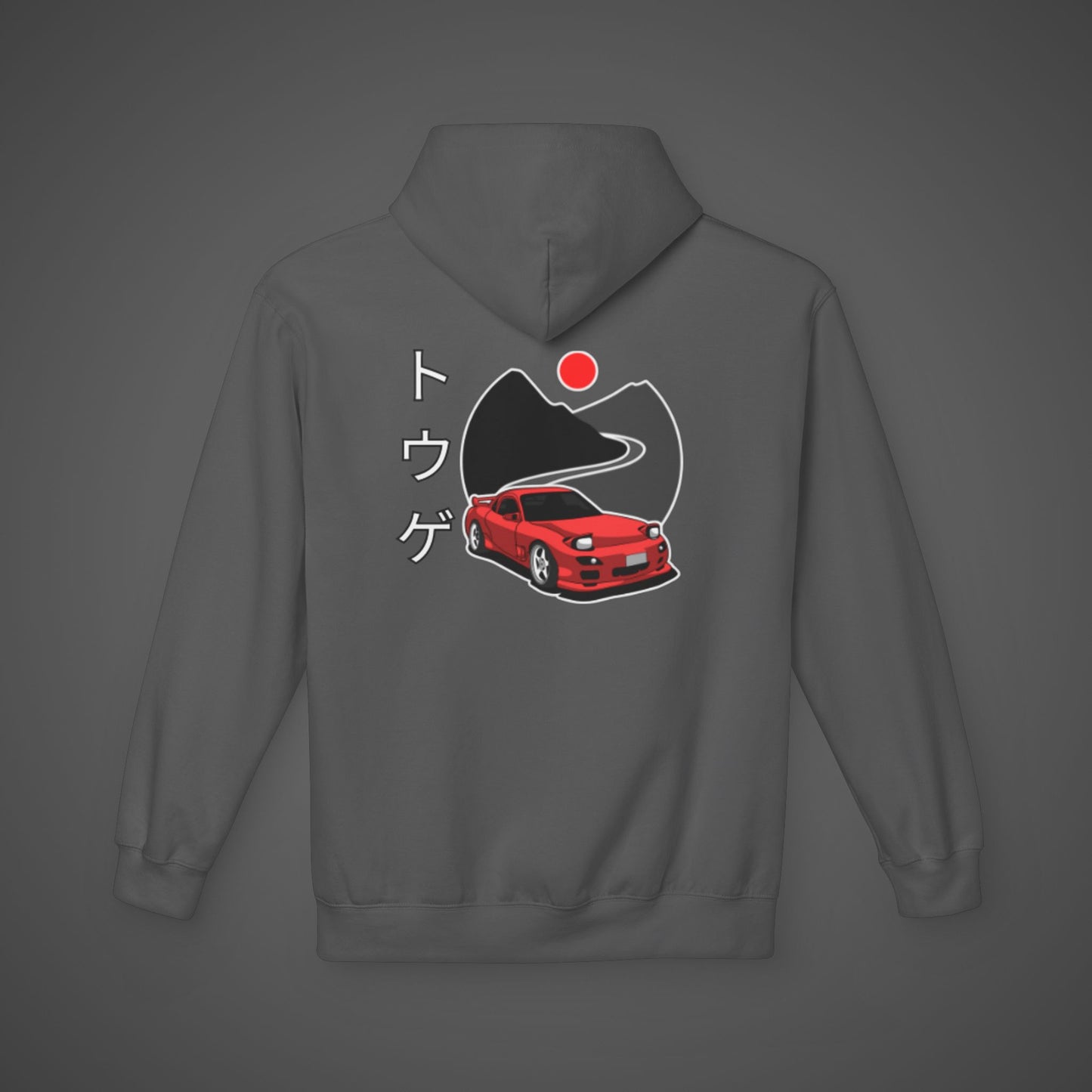 Touge Rx-7 Fleece Hoodie - Streetwear
