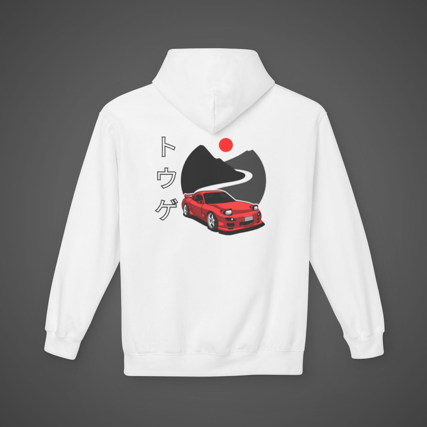 Touge Rx-7 Fleece Hoodie - Streetwear