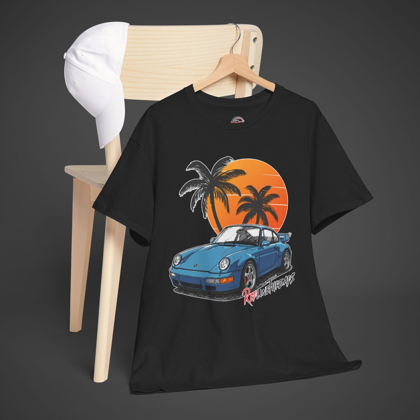 RedlineThreads Porsche Sunset Tee