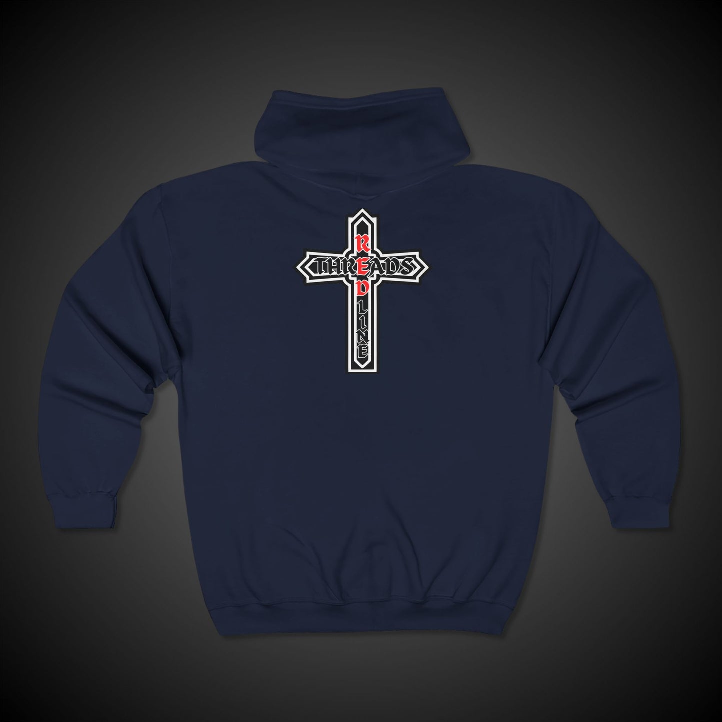 Redline Threads Cross - Zip Hoodie