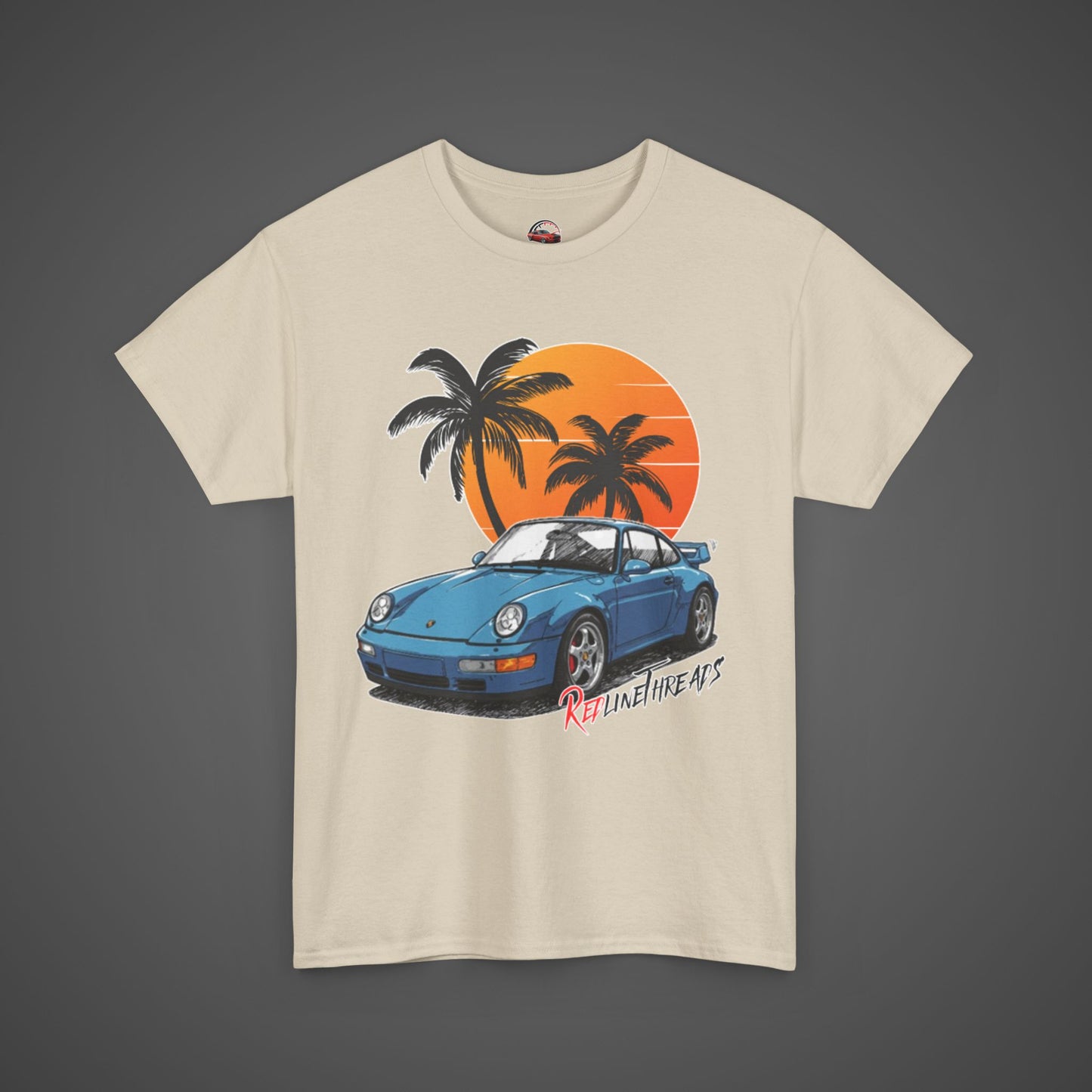 RedlineThreads Porsche Sunset Tee