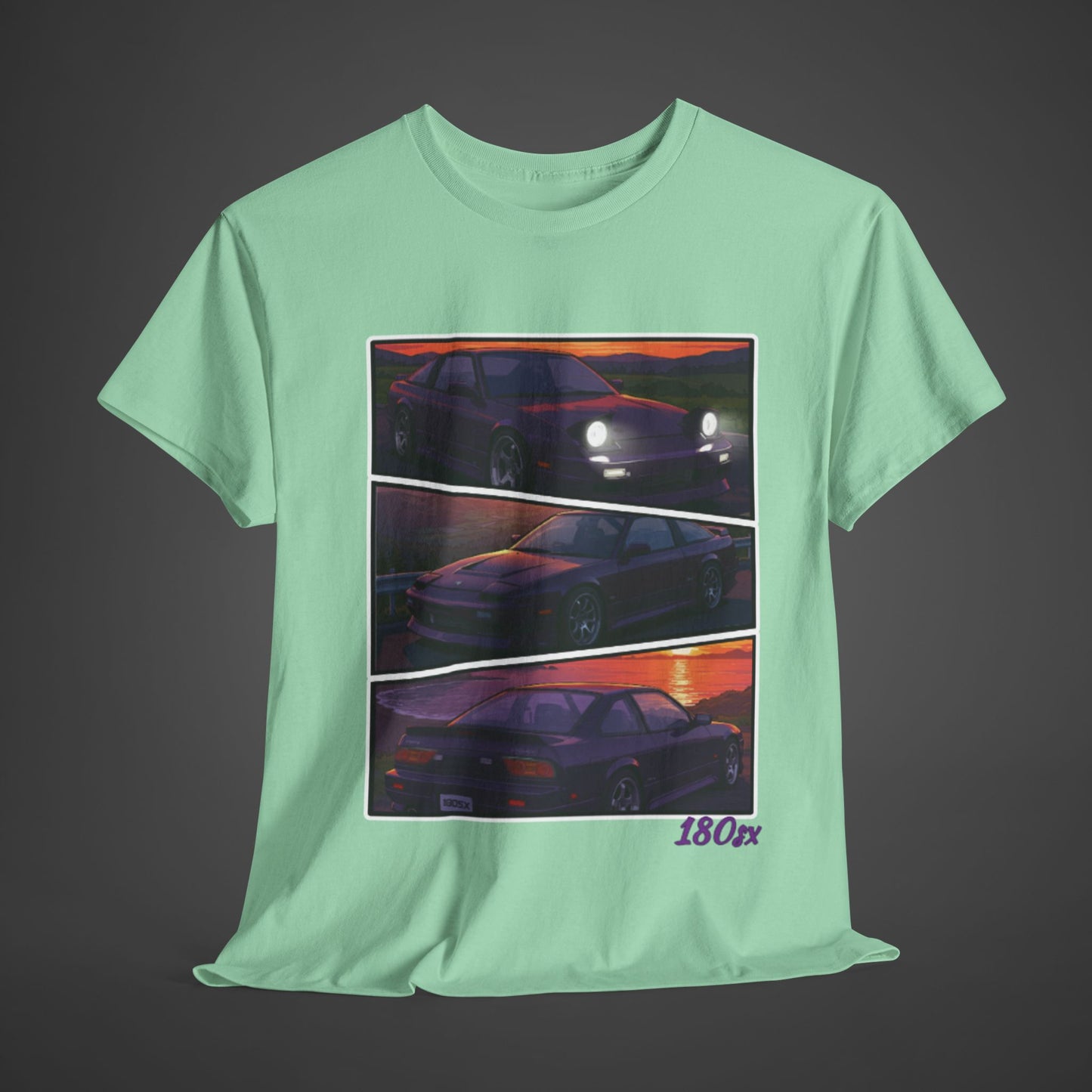 180sx Sunset Comic Design - Vintage Streetwear
