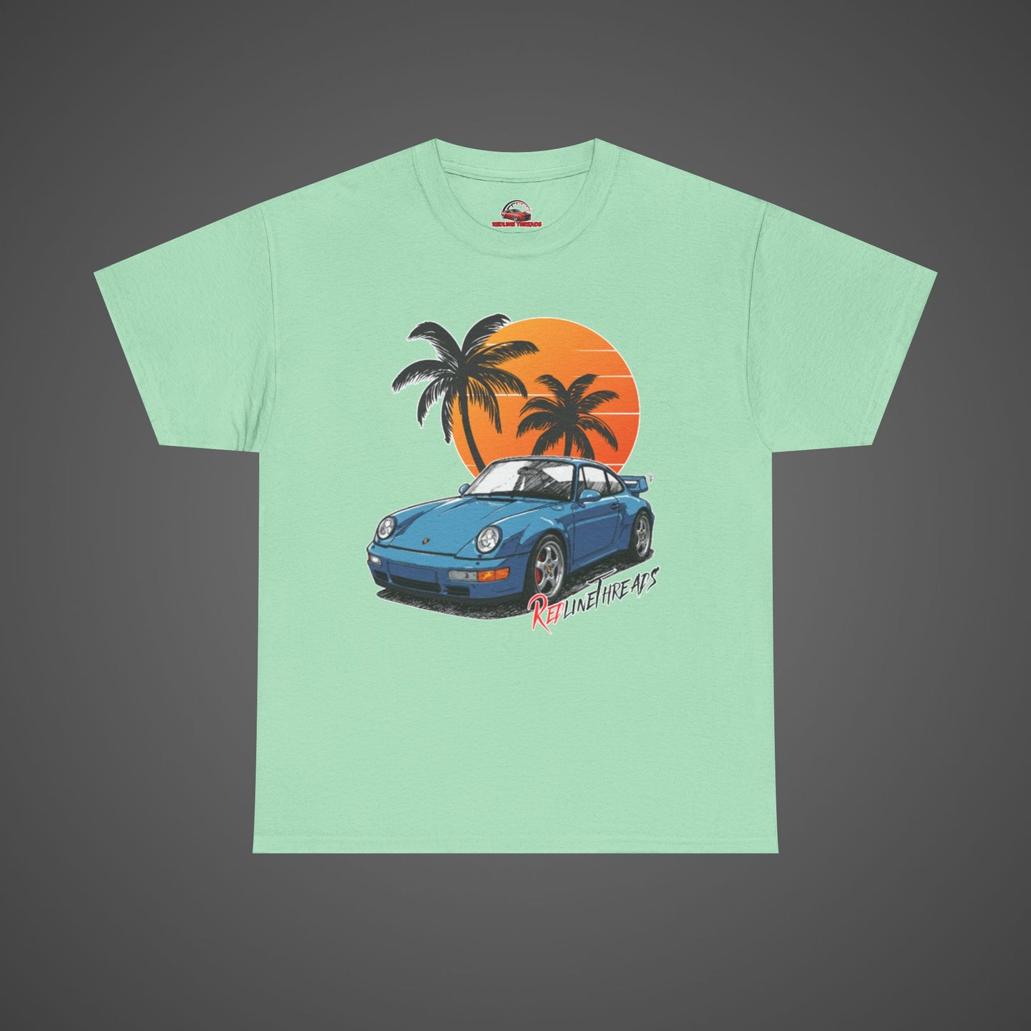 RedlineThreads Porsche Sunset Tee