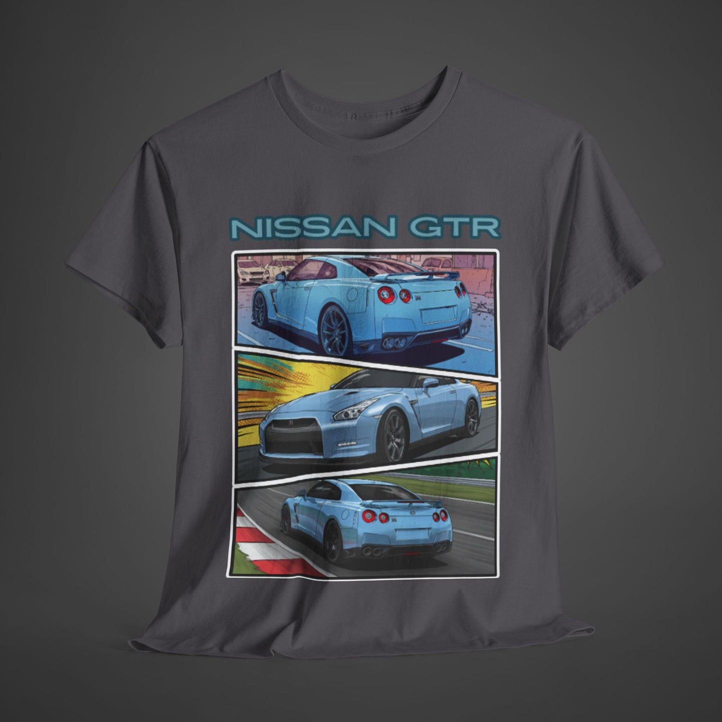 Nissan GTR Comic Tee - Vintage Streetwear
