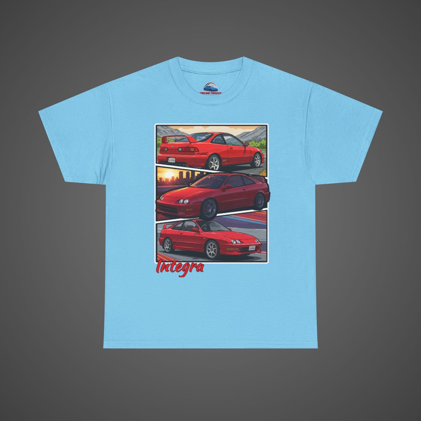 Integra Comic Panel Design - Vintage Streetwear