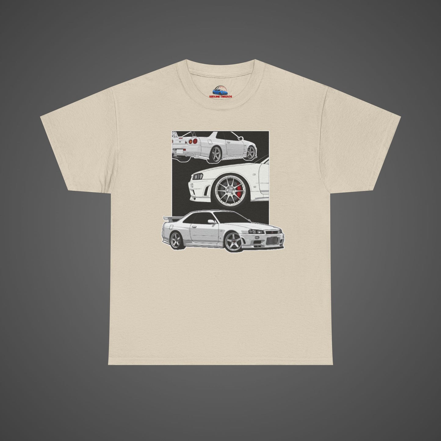 Vintage Trio Skyline R34 Design Tee