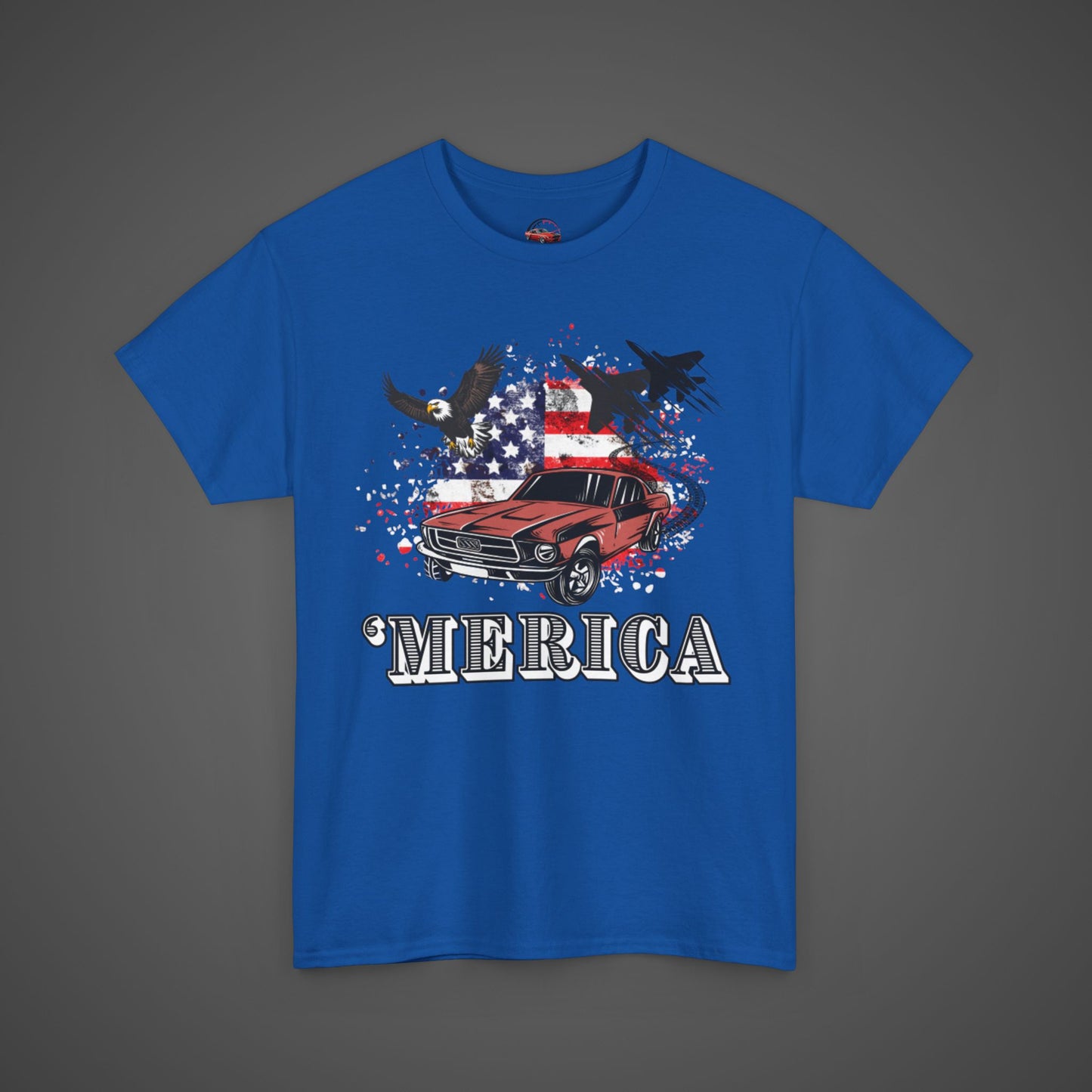 'MERICA - Patriotism Enthusiast Tee