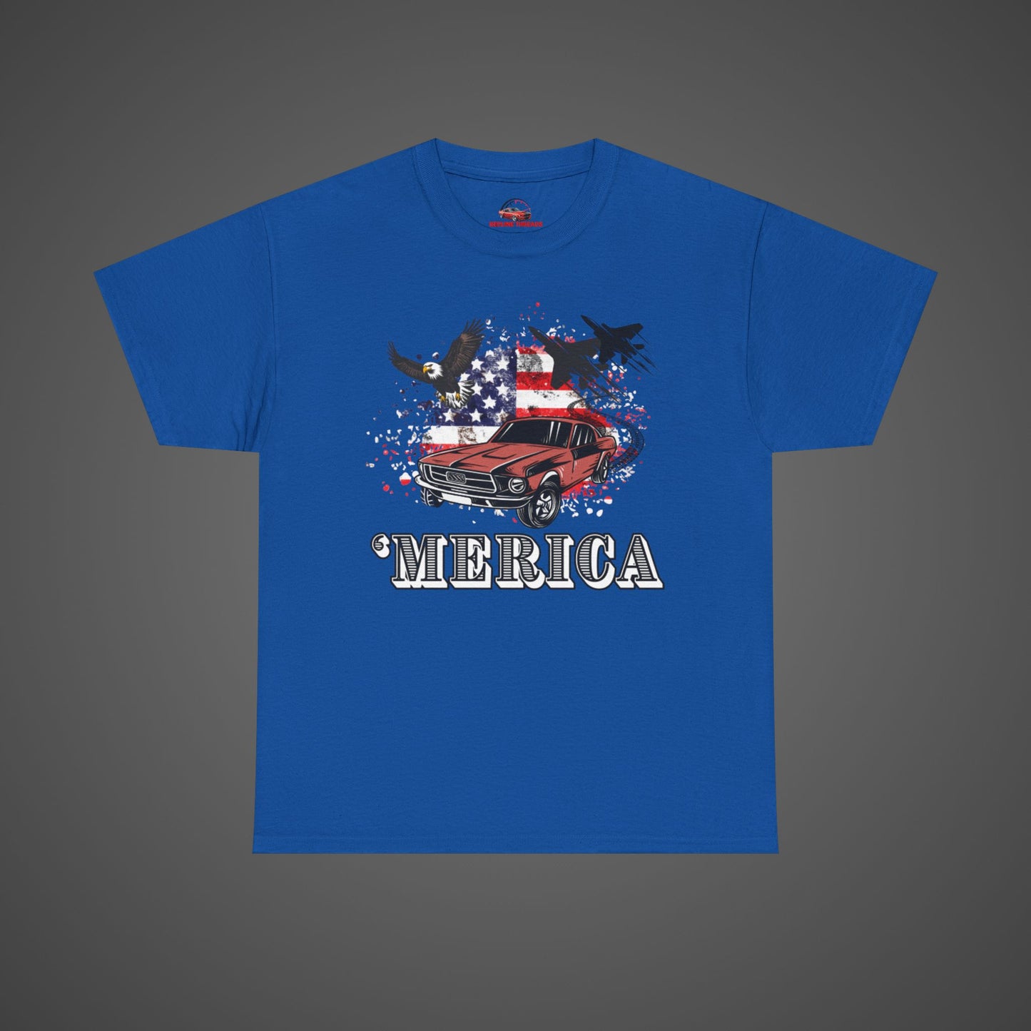 'MERICA - Patriotism Enthusiast Tee