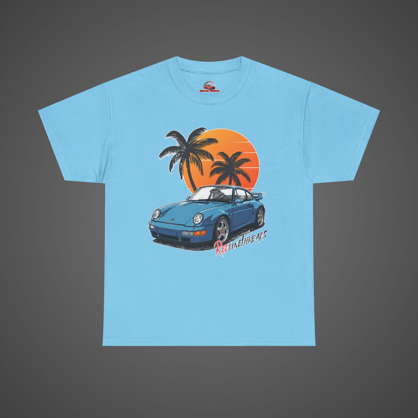 RedlineThreads Porsche Sunset Tee