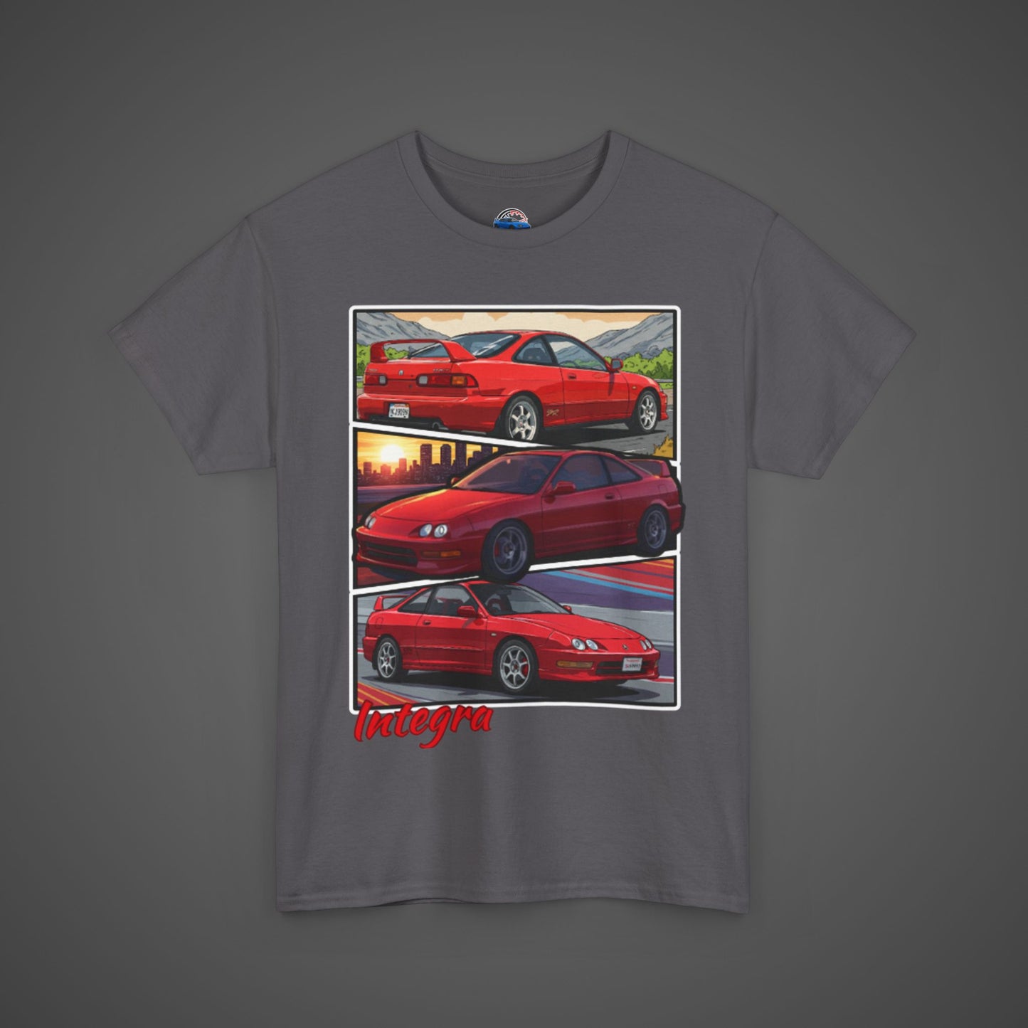 Integra Comic Panel Design - Vintage Streetwear