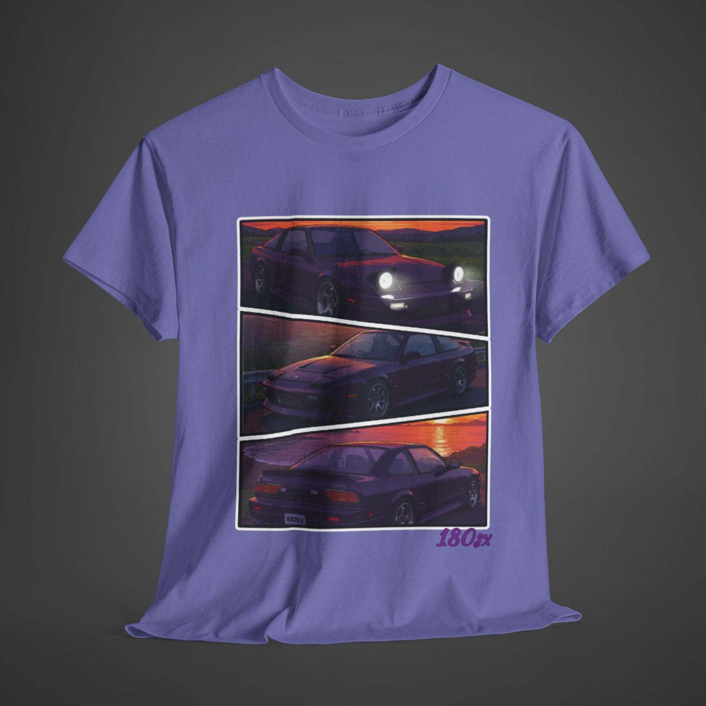 180sx Sunset Comic Design - Vintage Streetwear
