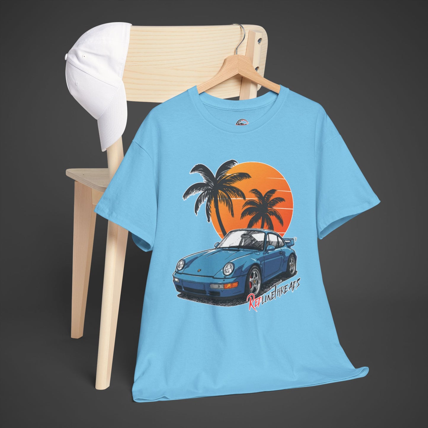 RedlineThreads Porsche Sunset Tee