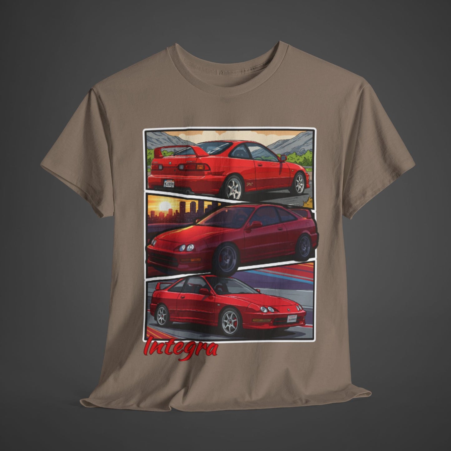 Integra Comic Panel Design - Vintage Streetwear