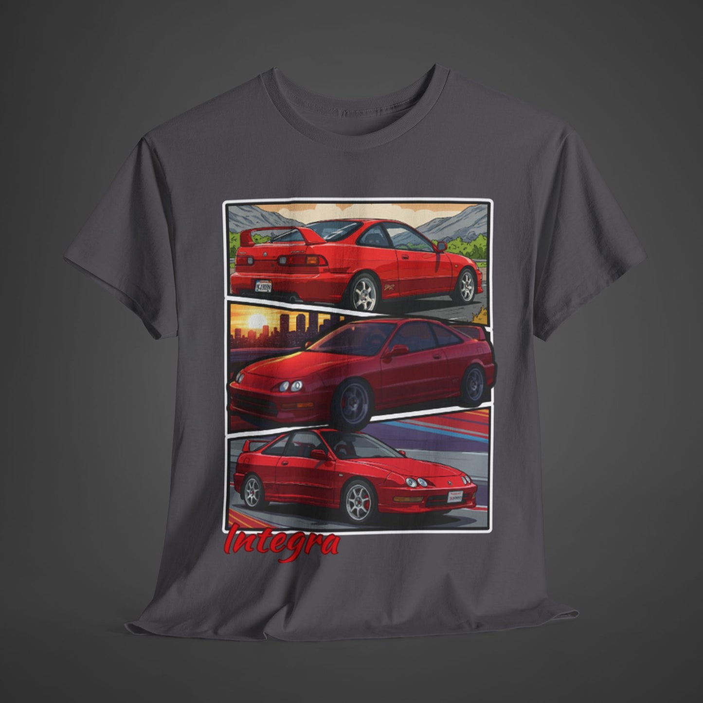 Integra Comic Panel Design - Vintage Streetwear