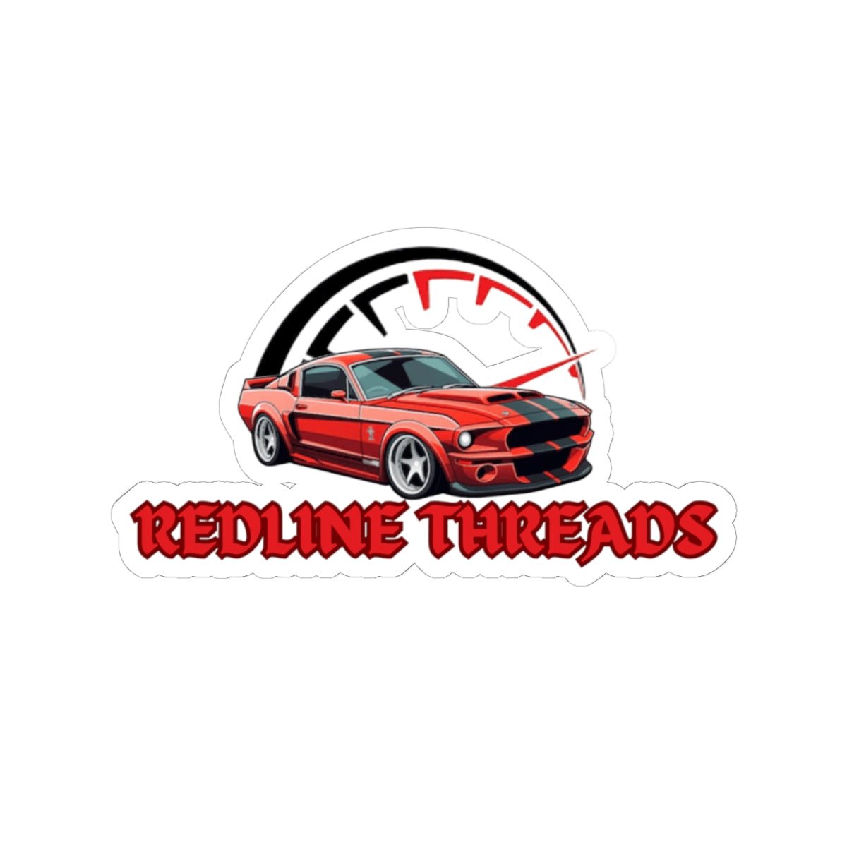 Redline Threads Sticker