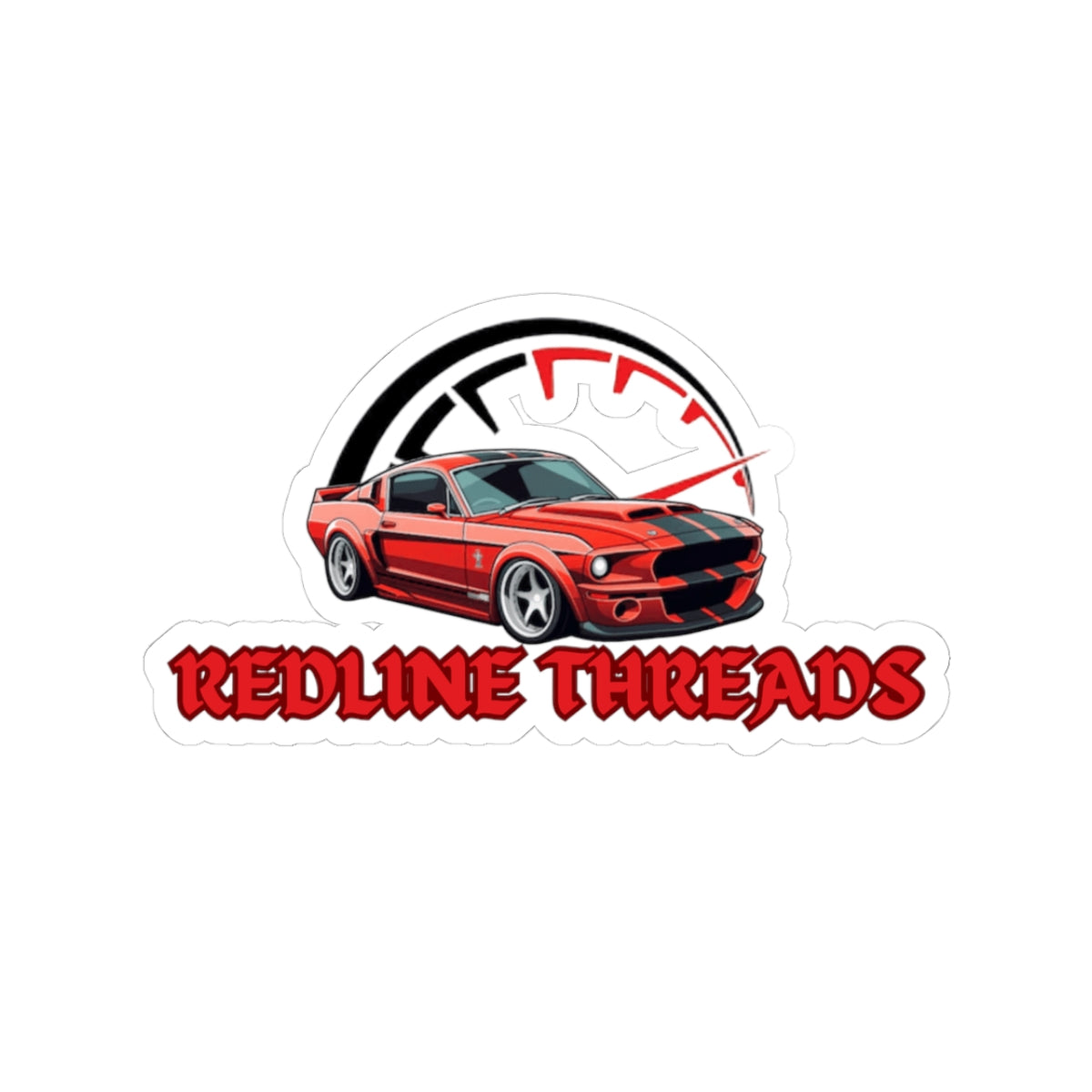 Redline Threads Sticker