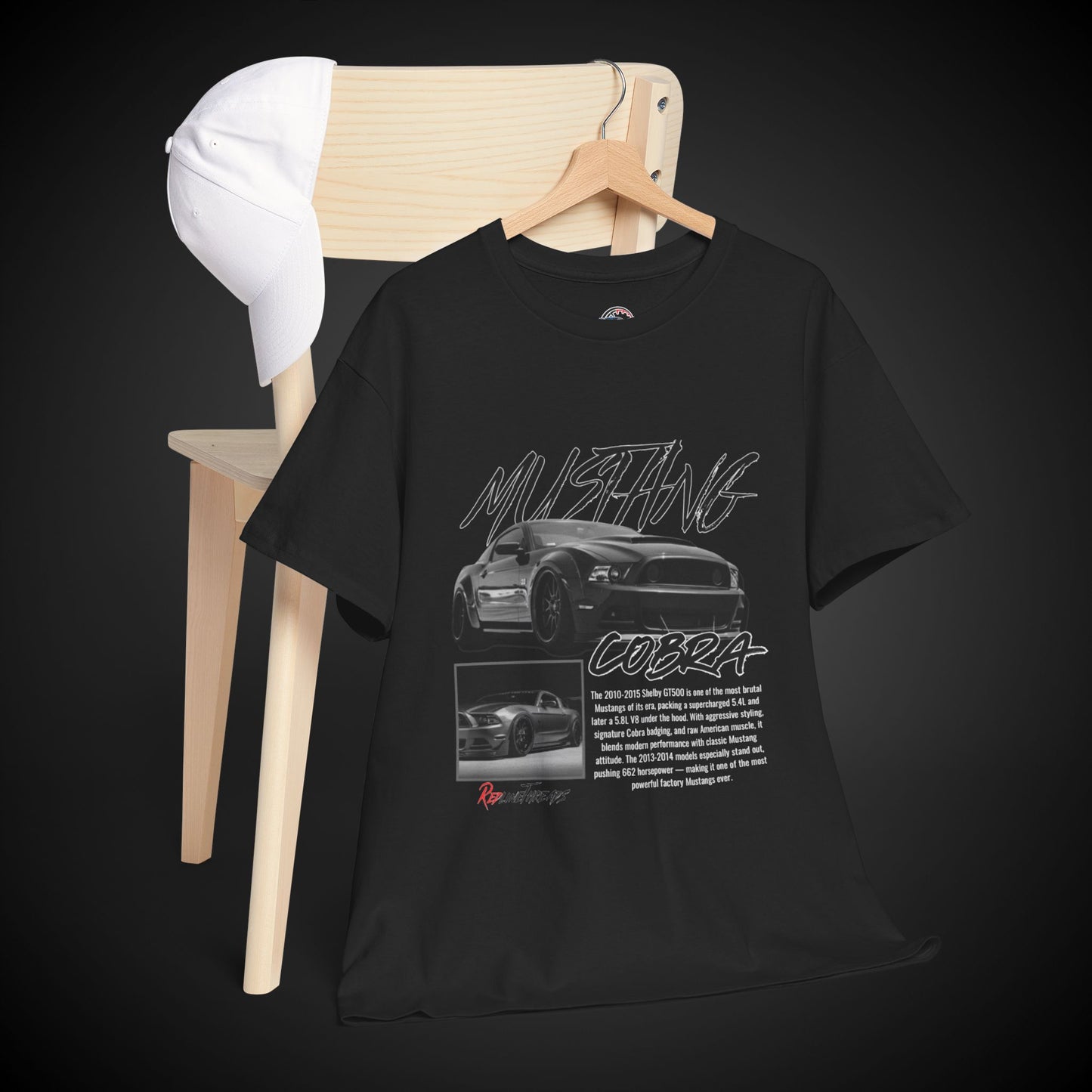 Mustang Cobra Graphic Tee - Street Icons