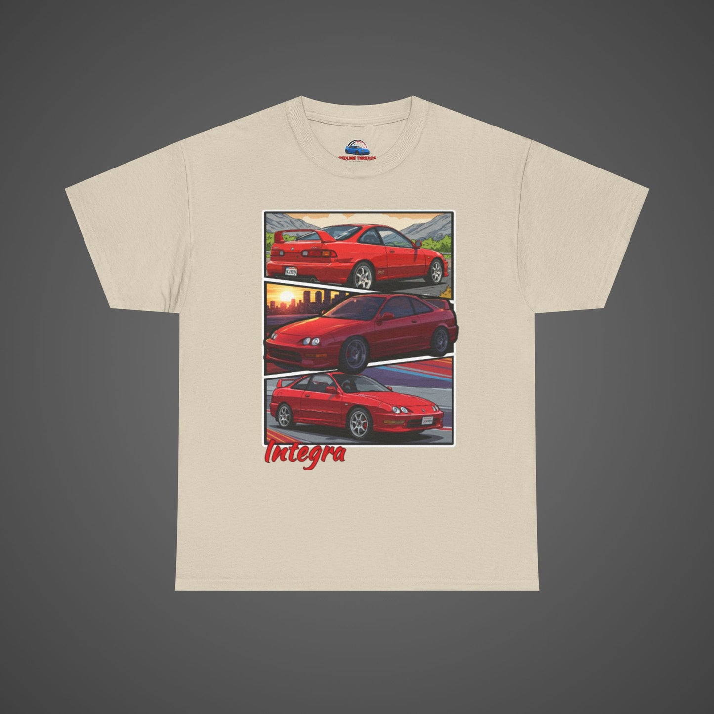Integra Comic Panel Design - Vintage Streetwear
