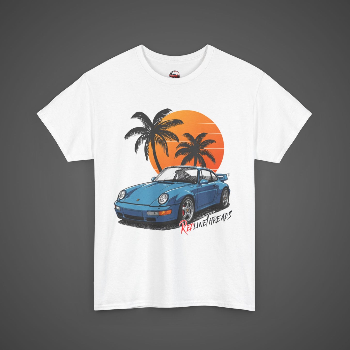 RedlineThreads Porsche Sunset Tee