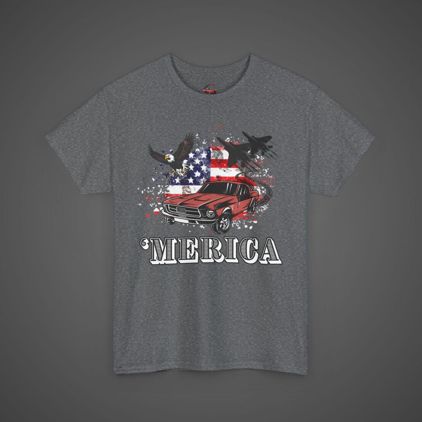 'MERICA - Patriotism Enthusiast Tee