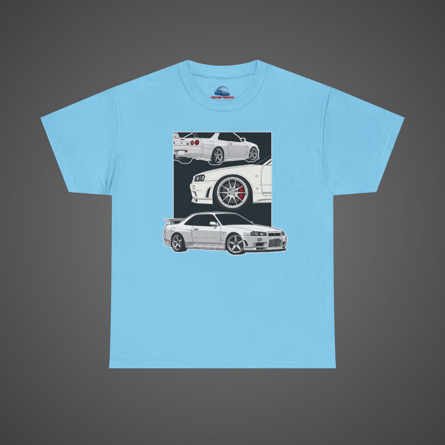 Vintage Trio Skyline R34 Design Tee
