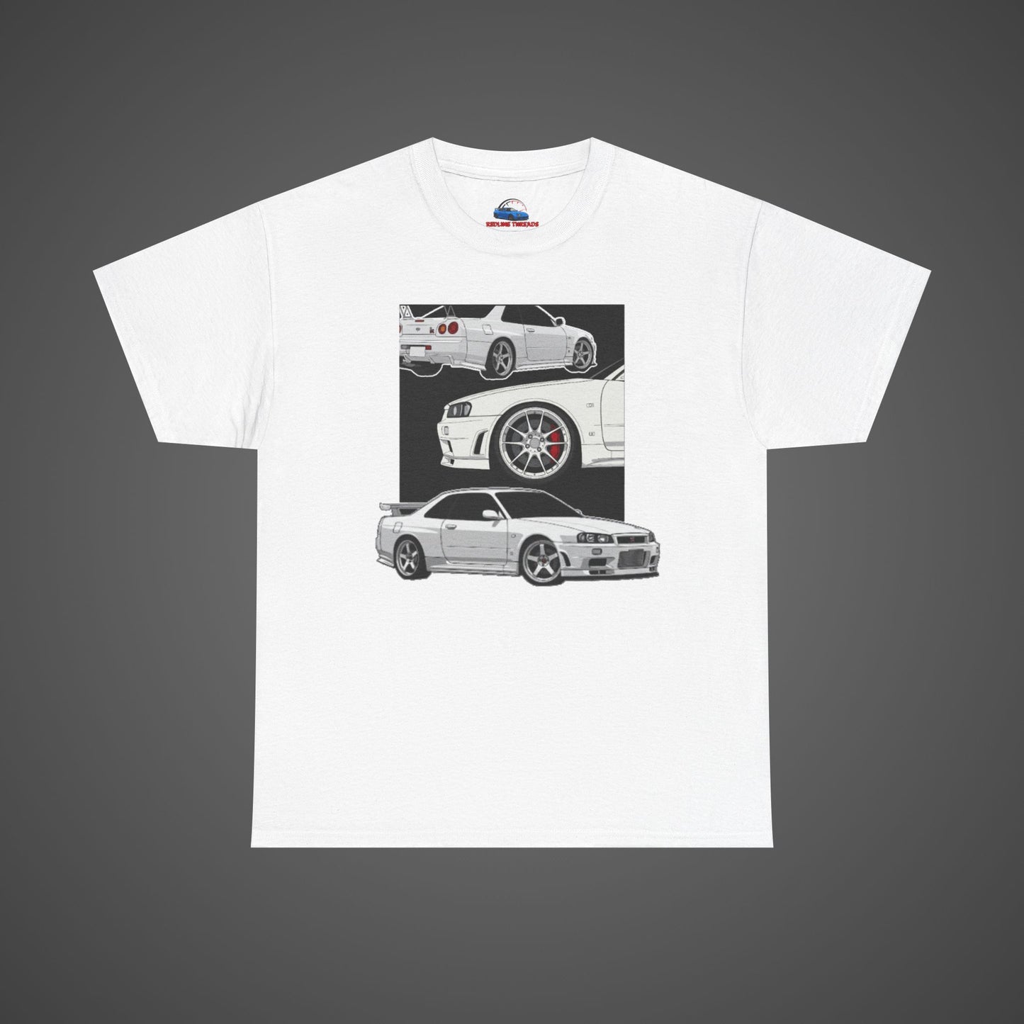 Vintage Trio Skyline R34 Design Tee